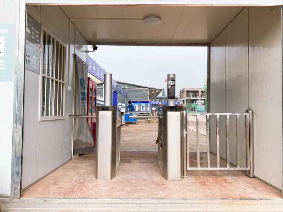 人行通道閘案例